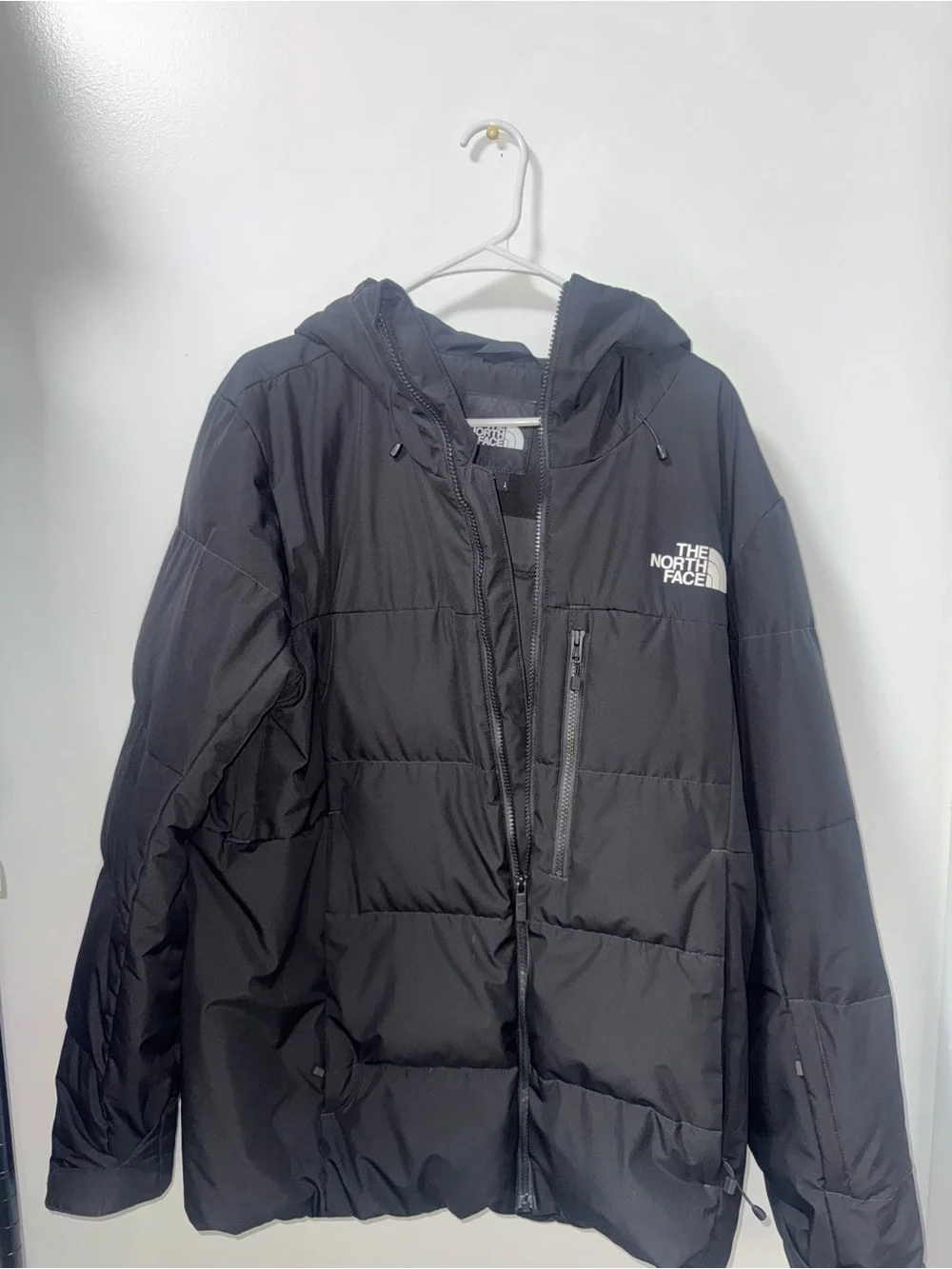 The North Face Men’s Black Hooded Puffer Jacket